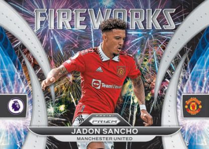 2022-23 Panini Prizm Premier League Breakaway Soccer - FIREWORKS, Jadon Sancho