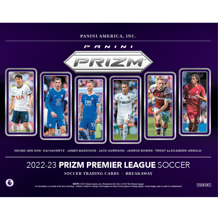 2022-23 Panini Prizm Premier League Breakaway Soccer Checklist