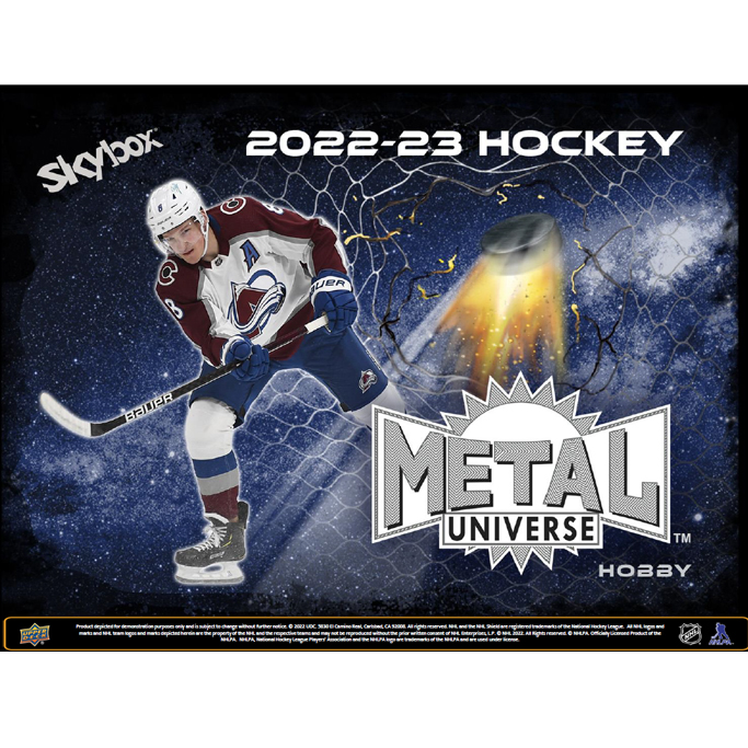 2022-23 Skybox Metal Universe Hockey Checklist, Set Info, Boxes