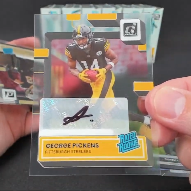 2022 Panini Clearly Donruss Football 1