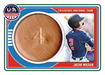 2023 Panini Stars and Stripes Baseball - BAT KNOBS, Jacob Wilson