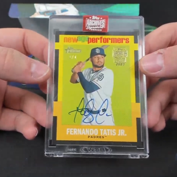 Any thought on the new Archive Signature series? : r/baseballcards