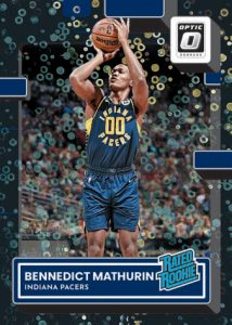 BASE RATED ROOKIES FAST BREAK BLACK, Bennedict Mathurin