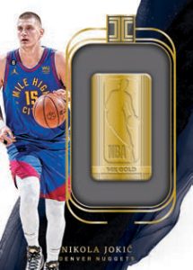 2022-23 Panini Impeccable Basketball - GOLD NBA LOGO, Nikola Jokic