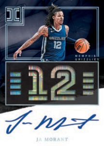 IMPECCABLE JERSEY NUMBER AUTOGRAPHS, Ja Morant