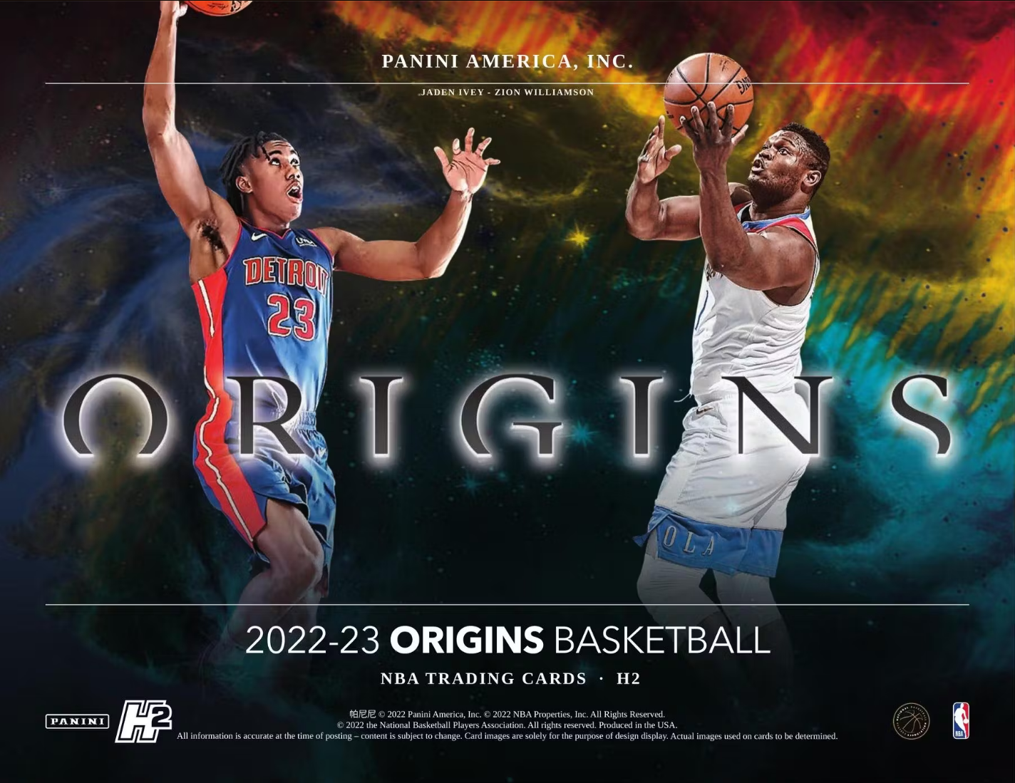 2022-23 Panini Origins H2 Basketball Hobby Box - Cardsmiths Breaks