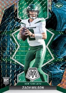 Zach Wilson New York Jets Fanatics Exclusive Parallel Panini