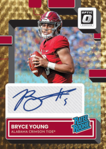 DONRUSS OPTIC RATED ROOKIE AUTOGRAPH GOLD VINYL, Bryce Young
