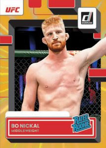 RATED ROOKIES HOLO GOLD LASER, Bo Nickal