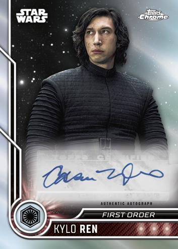 Topps Star Wars auto Kylo Ren 9/10 | nate-hospital.com