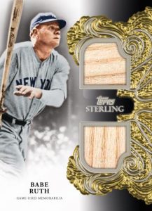 Legendary Relics Card, Babe Ruth