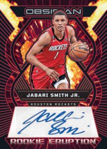 ROOKIE ERUPTION AUTOGRAPHS ELECTRIC ETCH RED, Jabari Smith Jr