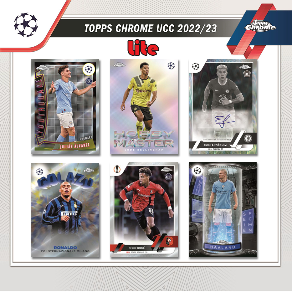 2022-23 Topps UEFA Club Competitions Chrome Lite Soccer - Cardsmiths Breaks