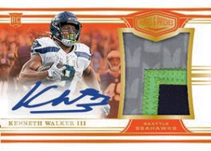 PLATES & PATCHES ROOKIE JERSEYS AUTOGRAPH PRIME, Kenneth Walker III