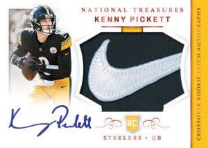 CROSSOVER ROOKIE PATCH AUTOGRAPH CROSSOVER ROOKIE PATCH AUTOGRAPHS BRAND LOGO, Kenny Pickett