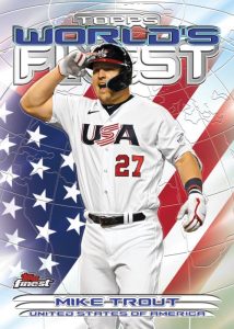 2000 Topps Finest –World's Finest, Mike Trout