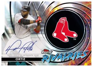 Finest Rivalries Die-Cut Autograph Variation, Ortiz