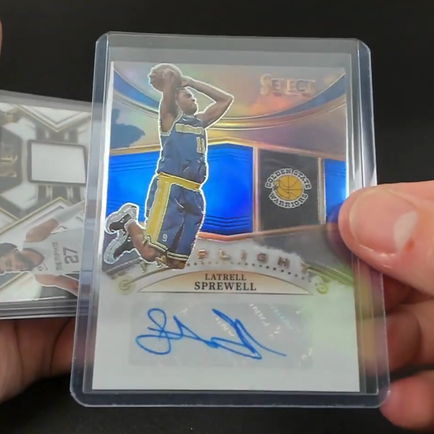 Latrell Sprewell In Flight Signatures