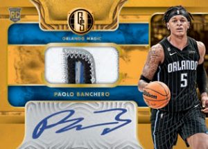 GOLD STANDARD ROOKIE JERSEY AUTOGRAPHS PRIME, Paolo Banchero