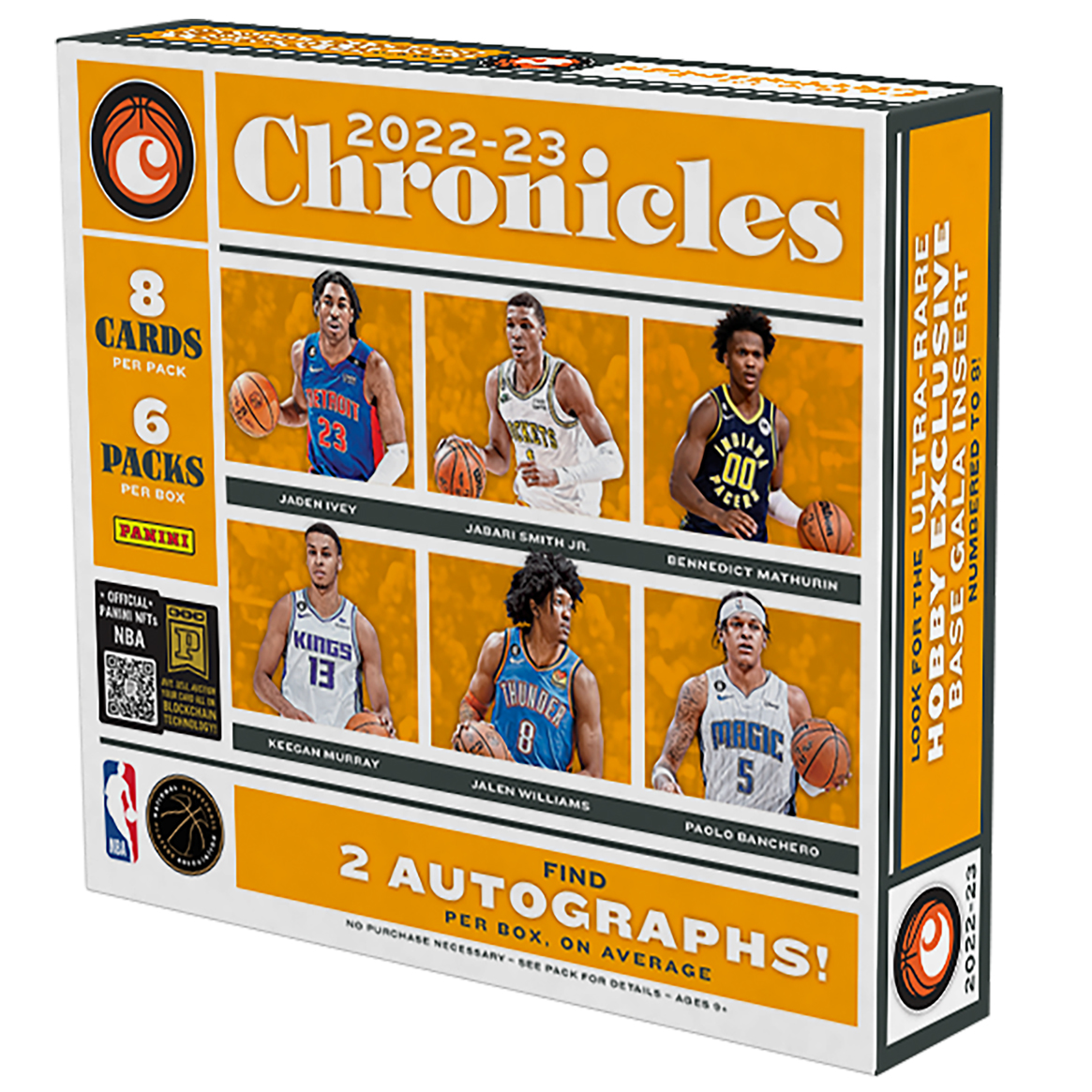 2022-23 Panini Chronicles Basketball Checklist