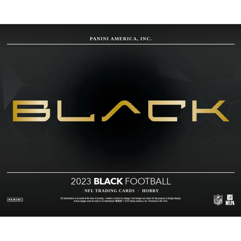 2023 Panini Black Football Checklist