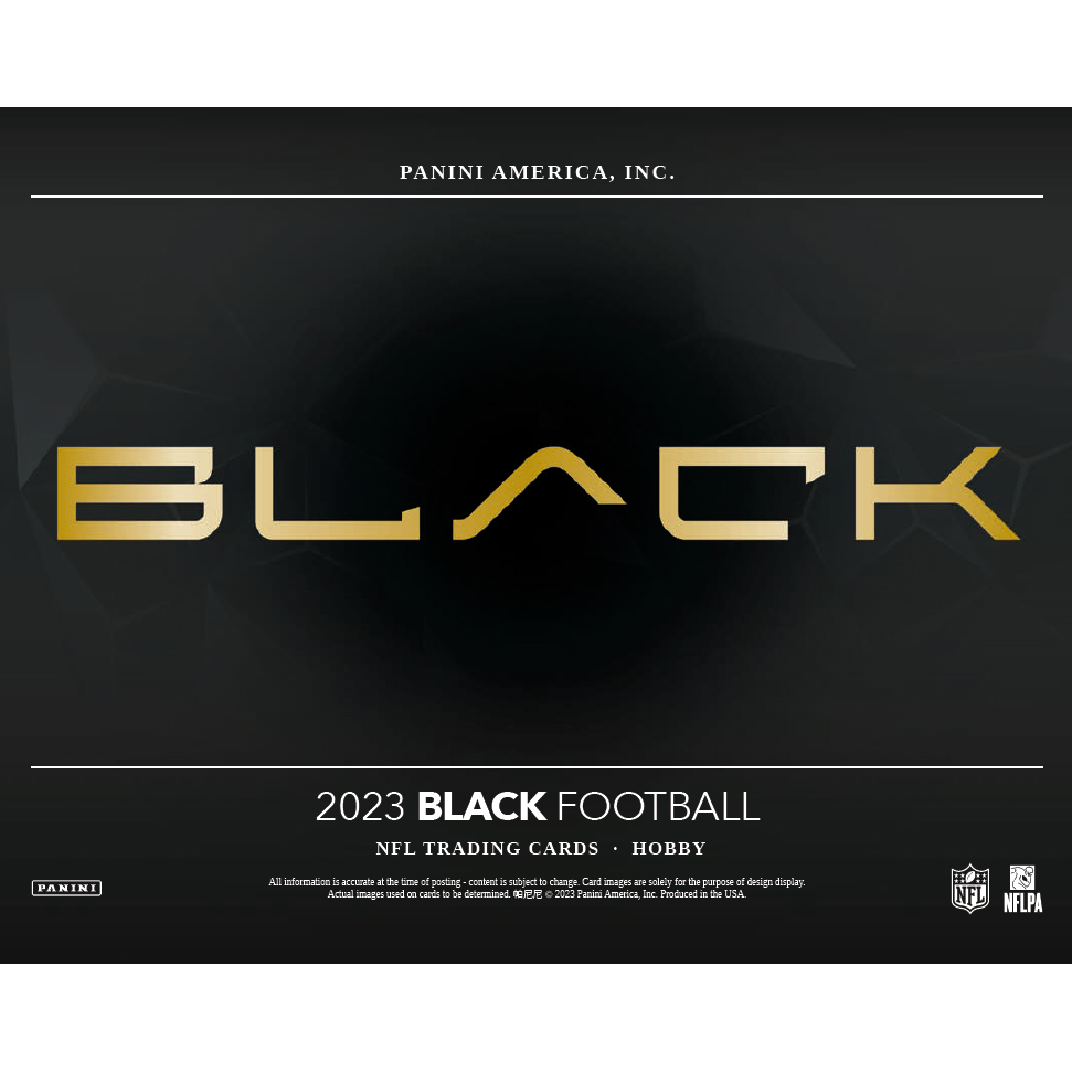 2023 Panini Black Football Checklist