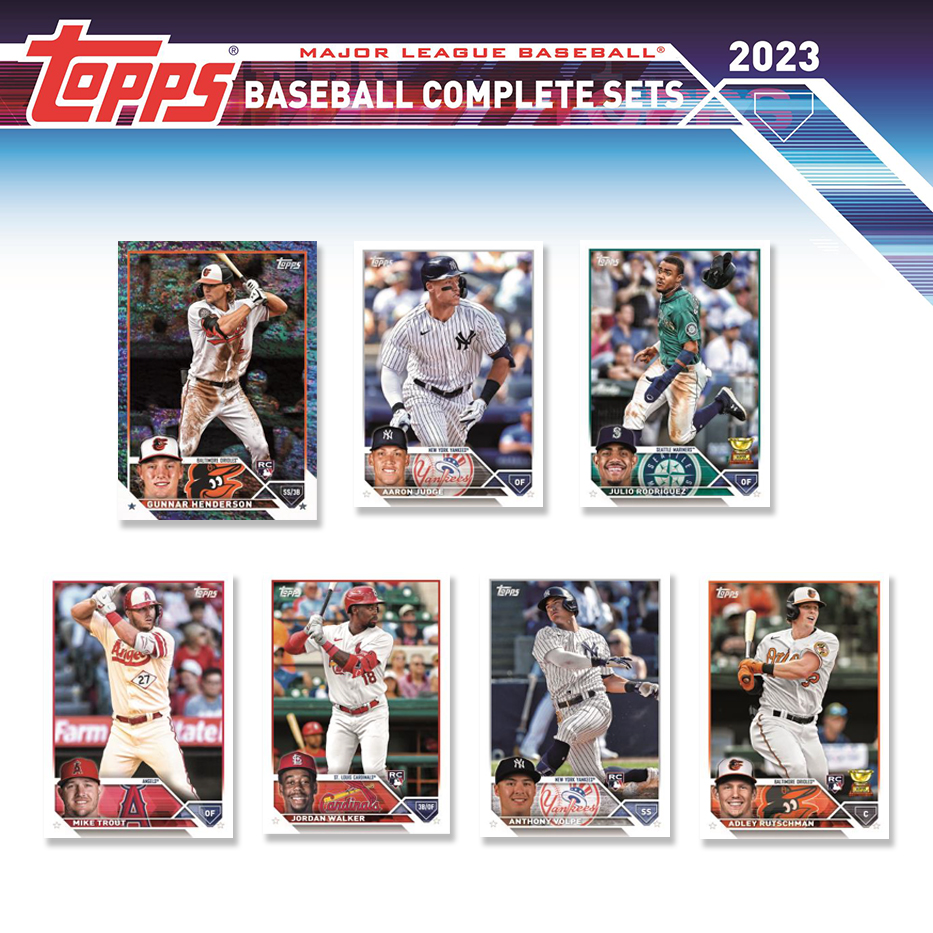 2023 Topps Complete Baseball Factory Set Checklist