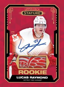 ROOKIES DESIGN VARIANT Red Patch Auto Parallel, Lucas Raymond