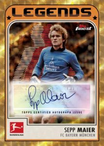 Finest Bundesliga Legends –Superfractor Autograph Parallel, Sepp Maier