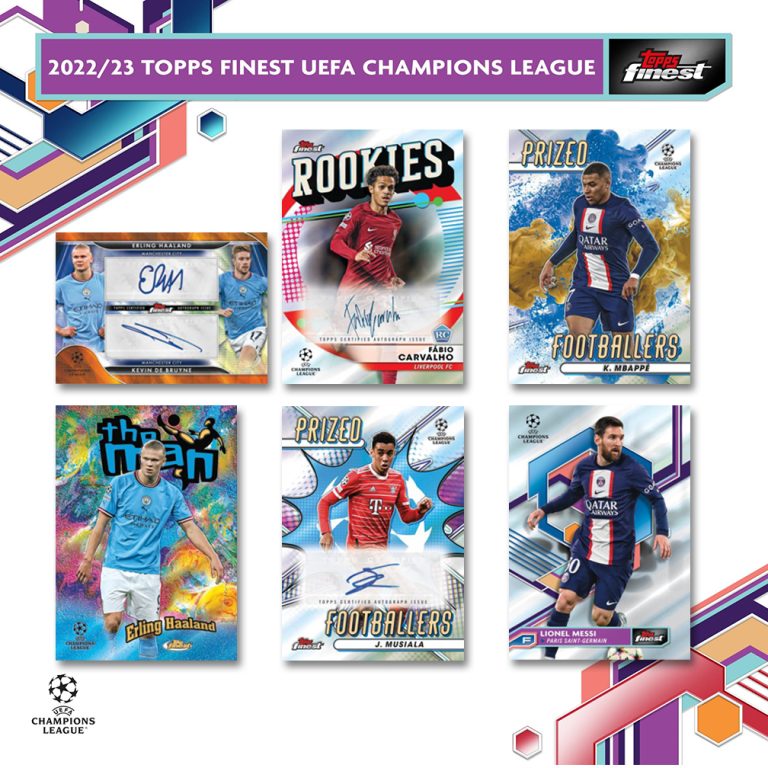 202223 Topps UEFA Club Competitions Finest Soccer Cardsmiths Breaks