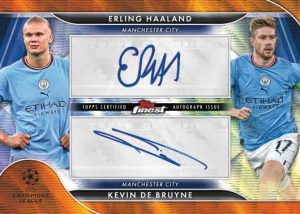 Dual Autograph, Haaland & Bruyne