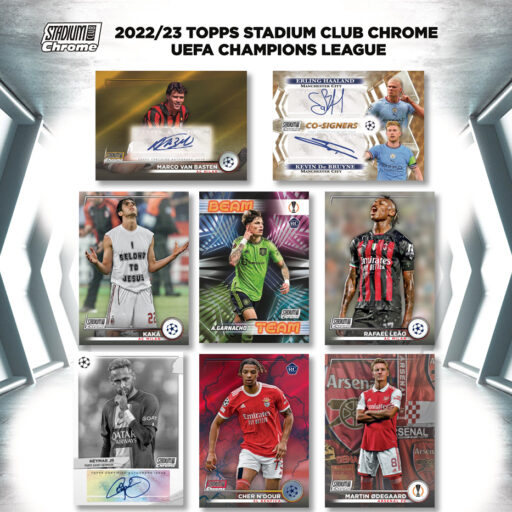 2022-23 Topps UEFA Club Competitions Stadium Club Chrome Soccer