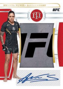 NATIONAL TREASURES MEMORABILIA AUTOGRAPHS PRIME, Amanda Nunes