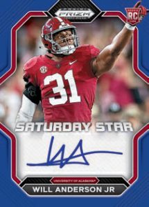 SATURDAY STAR SIGNATURES BLUE, Will Anderson Jr