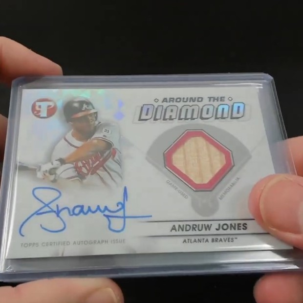 Around The Diamond Autograph Relic