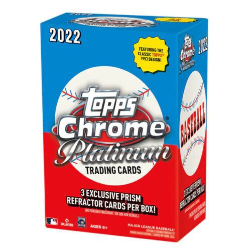 2022 Topps Chrome Platinum Anniversary Value Box Baseball Checklist