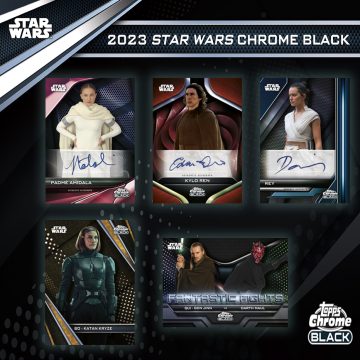 2023 Topps Star Wars Chrome Black