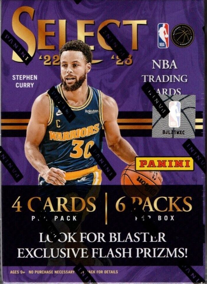 2022-23 Panini Select NBA Basketball Cards Checklist