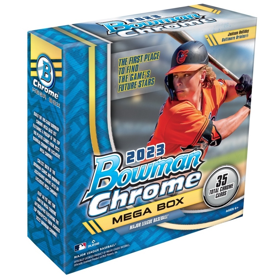 2023 Bowman Chrome Mega Box Baseball Checklist