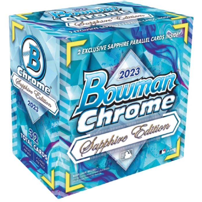 2023 Bowman Chrome Sapphire Edition Baseball Checklist