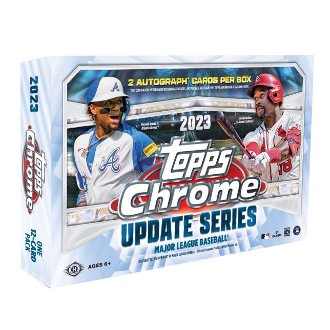 2023 Topps Chrome Update Series Breaker’s Delight Baseball Checklist