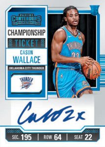 ROOKIE CHAMPIONSHIP TICKET, Cason Wallace