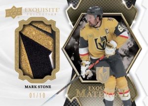 EXQUISITE COLLECTION Veteran Materials -Gold Parallel, Mark Stone