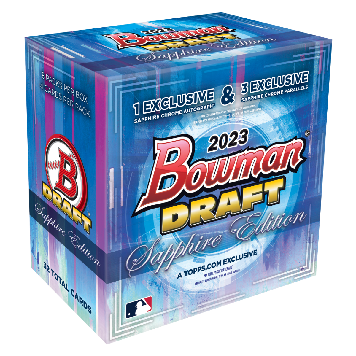2023 Bowman Chrome Sapphire 1st Luis Guanipa Yellow /50 Atlanta Braves 