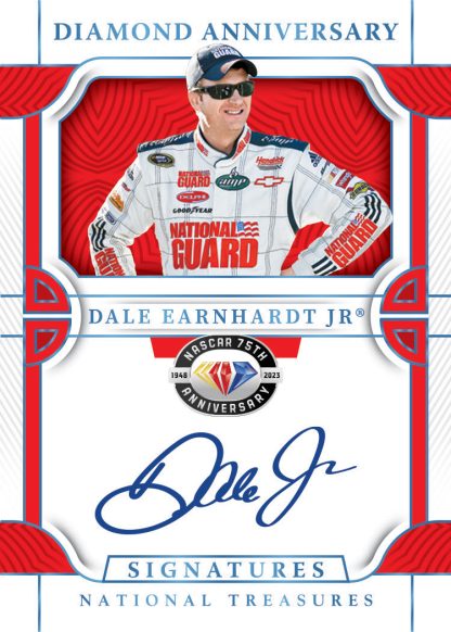 NASCAR DIAMOND ANNIVERSARY SIGNATURES PLATINUM BLUE, Dale Earnhardt Jr