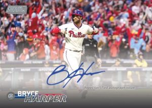 Base Card –Autograph, Bryce Harper
