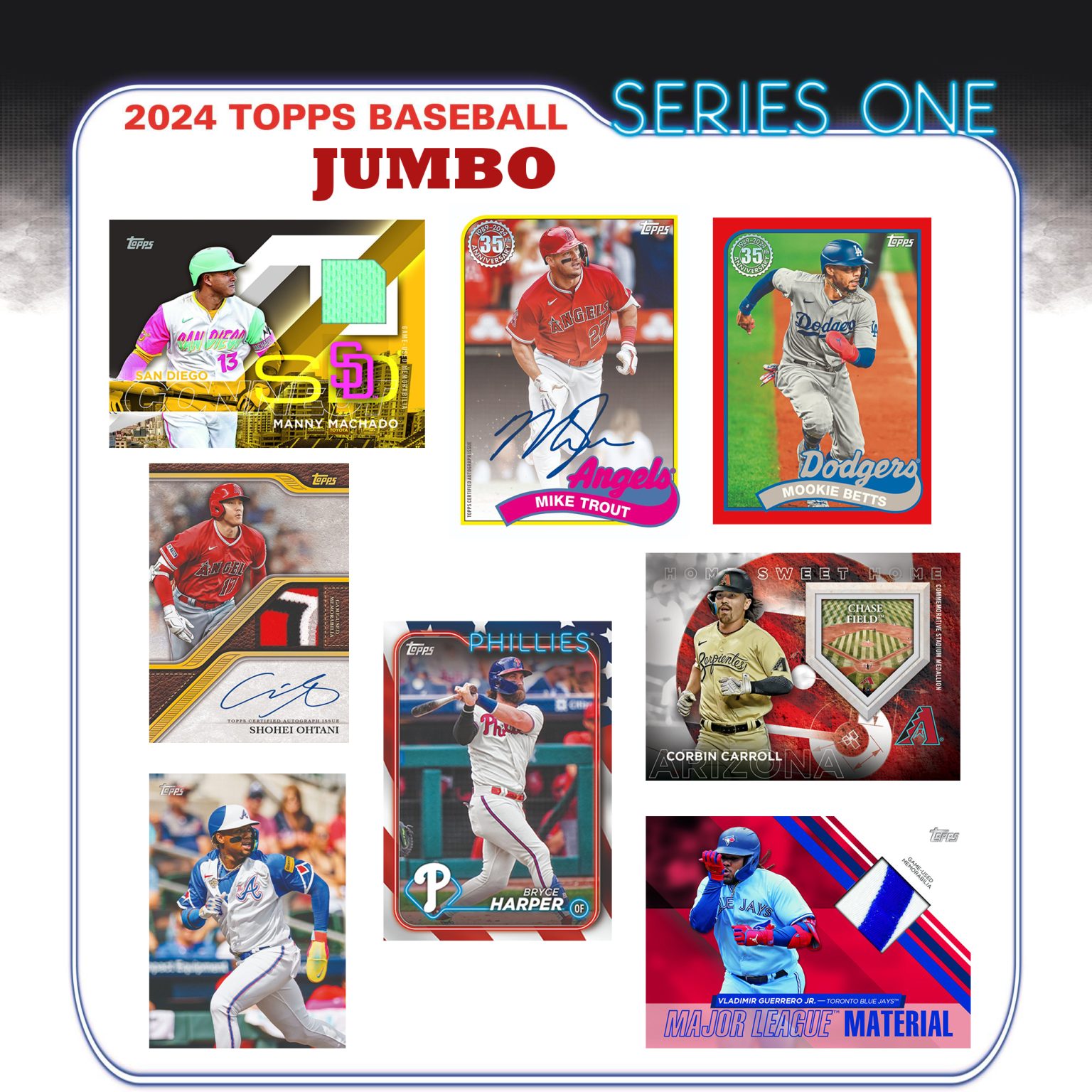 2024 Topps Series 1 Jumbo Baseball Checklist