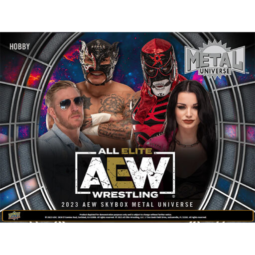 2023 Upper Deck AEW Skybox Metal Universe