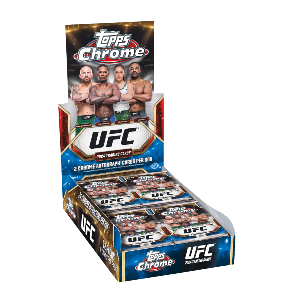 2024 Topps Chrome UFC Hobby Checklist