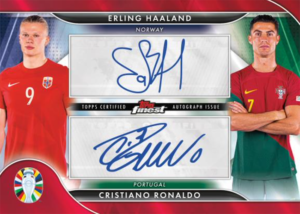 Finest Dual Autographs – Red Refractor Parallel